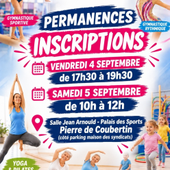 permanences inscriptions